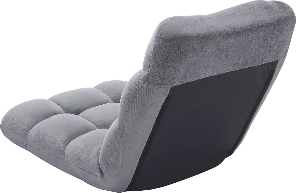 SucceBuy Verstellbarer, klappbarer Bodenstuhl mit Rückenlehne für Kinder, 14 Positionen