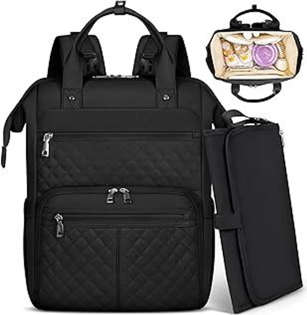 Zaino Fasciatoio RAINSMORE Impermeabile: Multifunzione con Tasca PC 15.6"