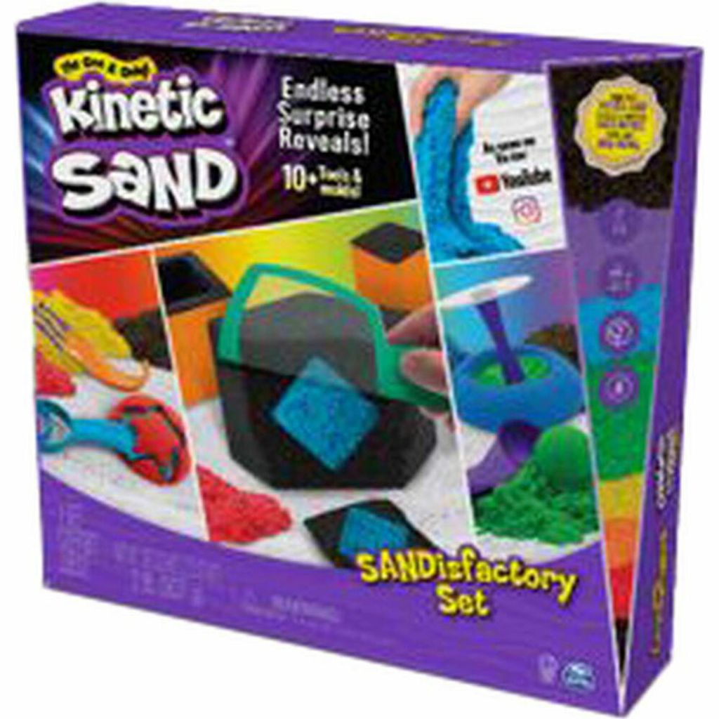 Spin Master 37188 KNS Kinetic Sand Sandisfactory Set (907 g)