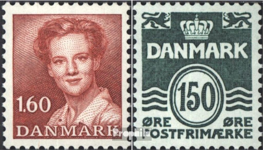 Briefmarken Dänemark 1982 Mi 746,752 (kompl.Ausg.) postfrisch Sondermarken