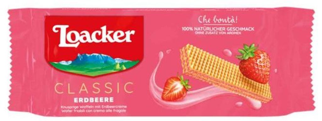 Loacker Classic Erdbeere 135g