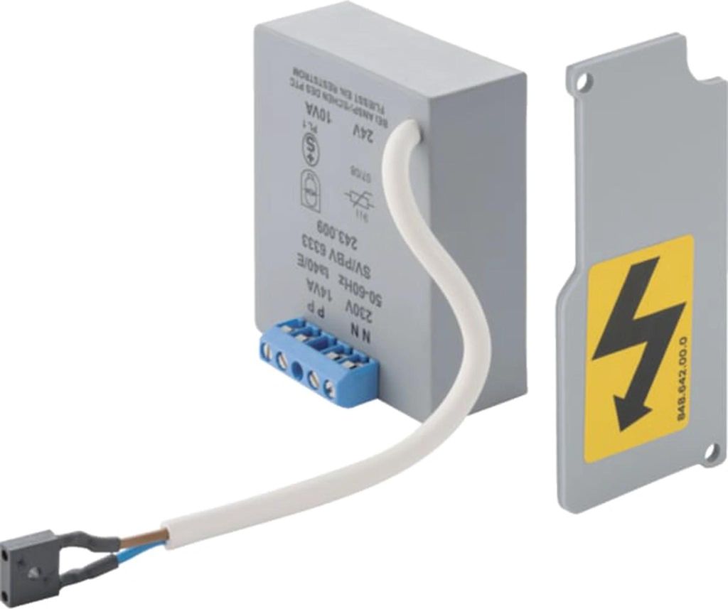 Geberit Netzteil, 230 V Urinal-Elektronik mit Abdeckung, 1 Stk.