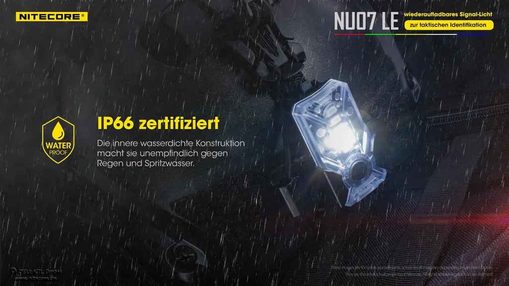 Nitecore NU07 LE : Évitez les Risques avec cette Balise de Repérage LED - 8