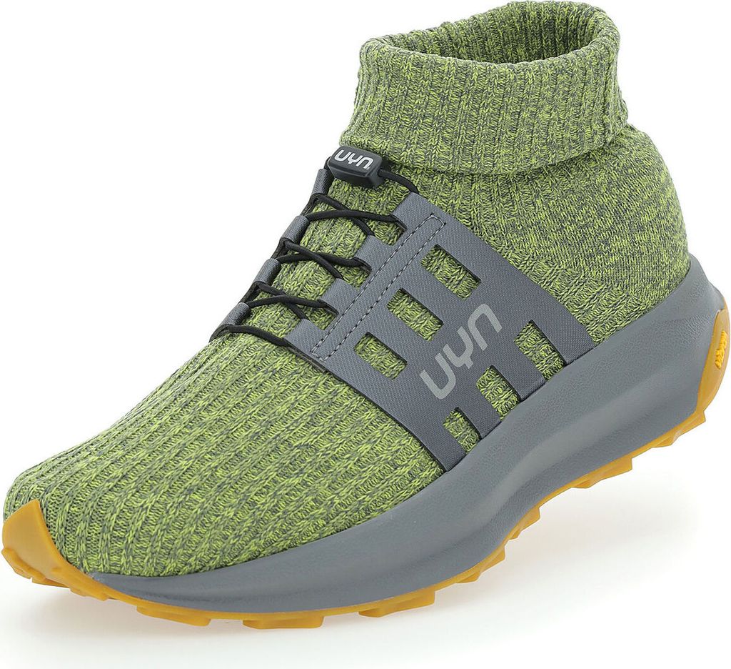 UYN Uynner Hero wasserfeste Outdoorschuhe aus Wolle Herren acid green 45