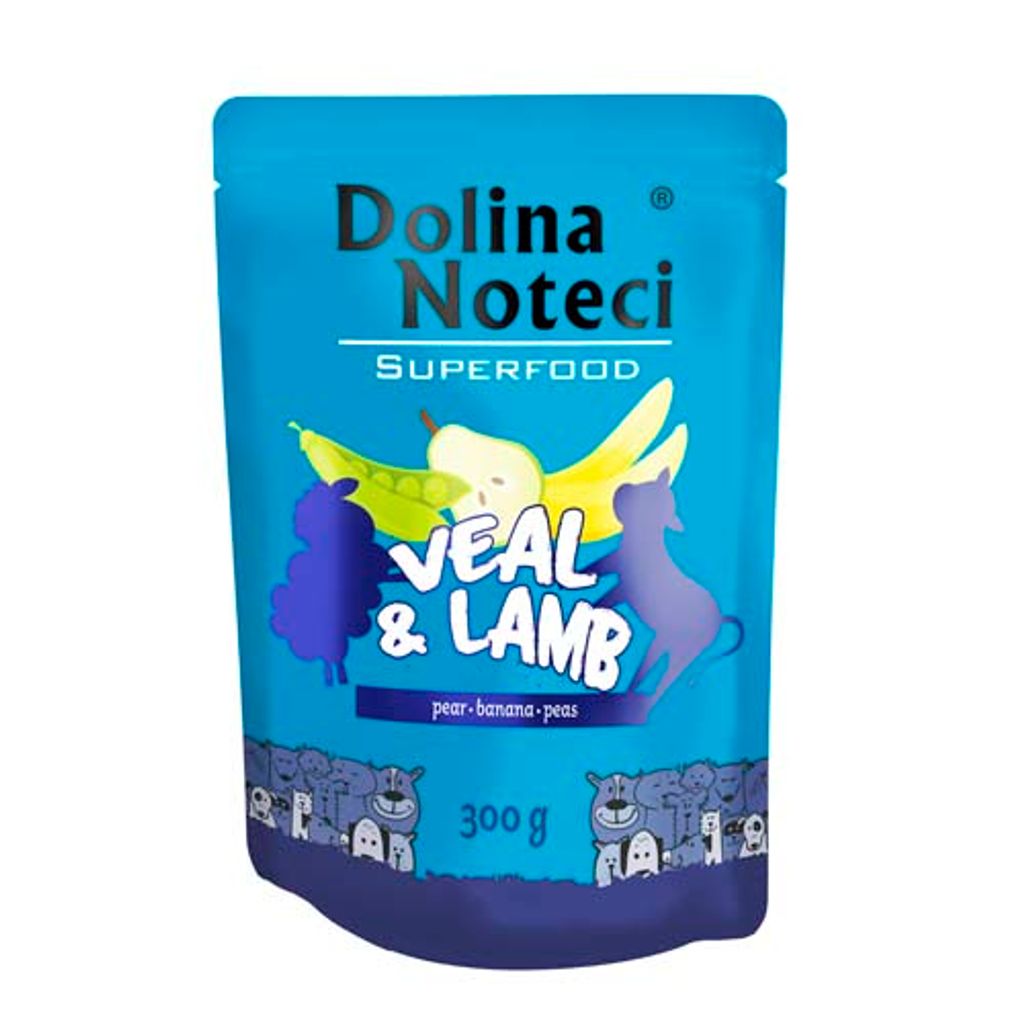 DOLINA NOTECI SUPERFOODS kieszeń z cielęciną i jagnięciną Zdjęcie produktu 