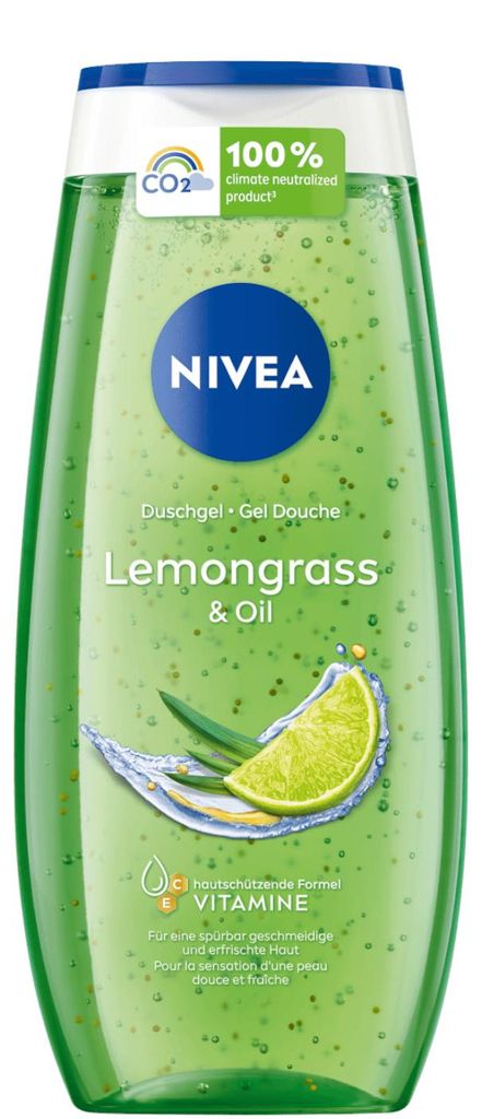 Nivea douchegel 250ml Lemongrass & Oil Image du produit 