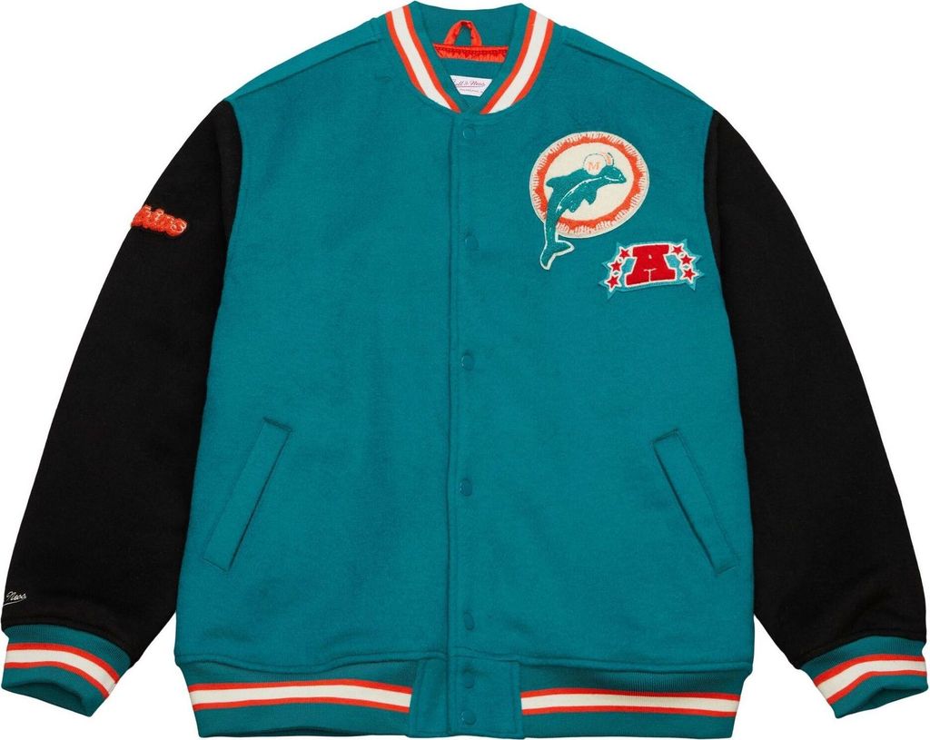 M&N Legacy Varsity Wool Jacke - NFL Miami Dolphins - S