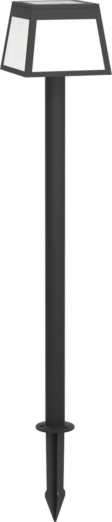 Applique Esterno Solare EGLO ALTILIA LED 3000K - Design Minimal Nero
