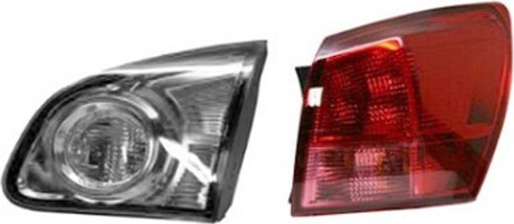 VAN WEZEL Rückleuchte Heckleuchte Rechts Äusserer für NISSAN Qashqai / Qashqai +2 I (J10, NJ10)