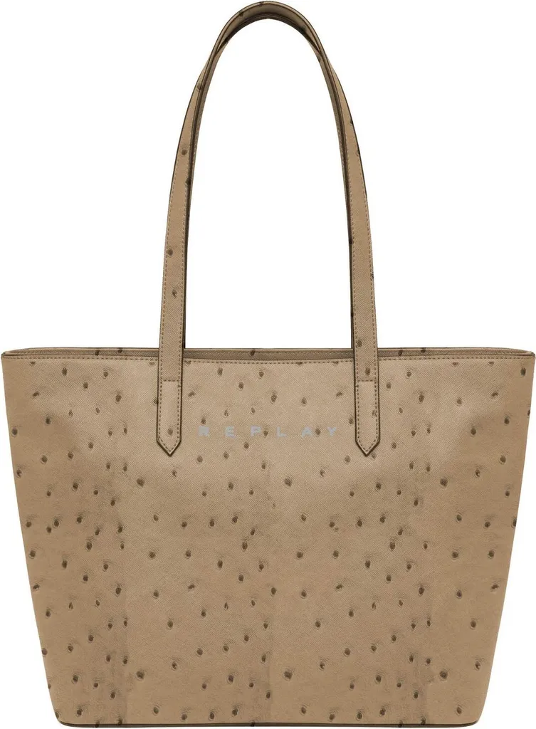 Fini le manque de place avec ce sac à épaule REPLAY Shopper spacieux