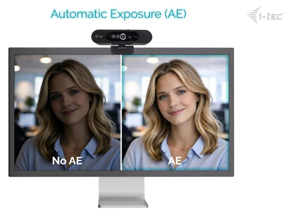 Webcam tec SOLOMON WH200 2K Windows Hello avec micro et capteur 4 MP - 8