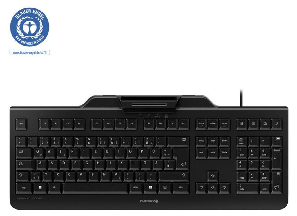 CHERRY JK-A0100US-2, Tamaño completo (100%), Cable, USB, Imagen del producto 