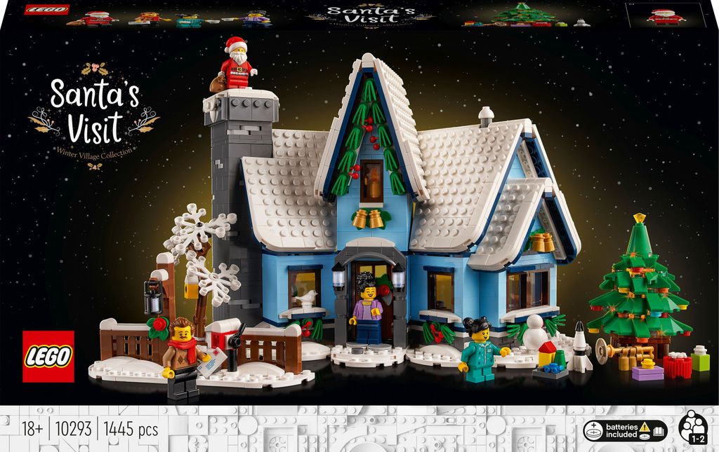 LEGO Creator Expert - Besuch des Weihnachtsmanns 10293 Produktbild 
