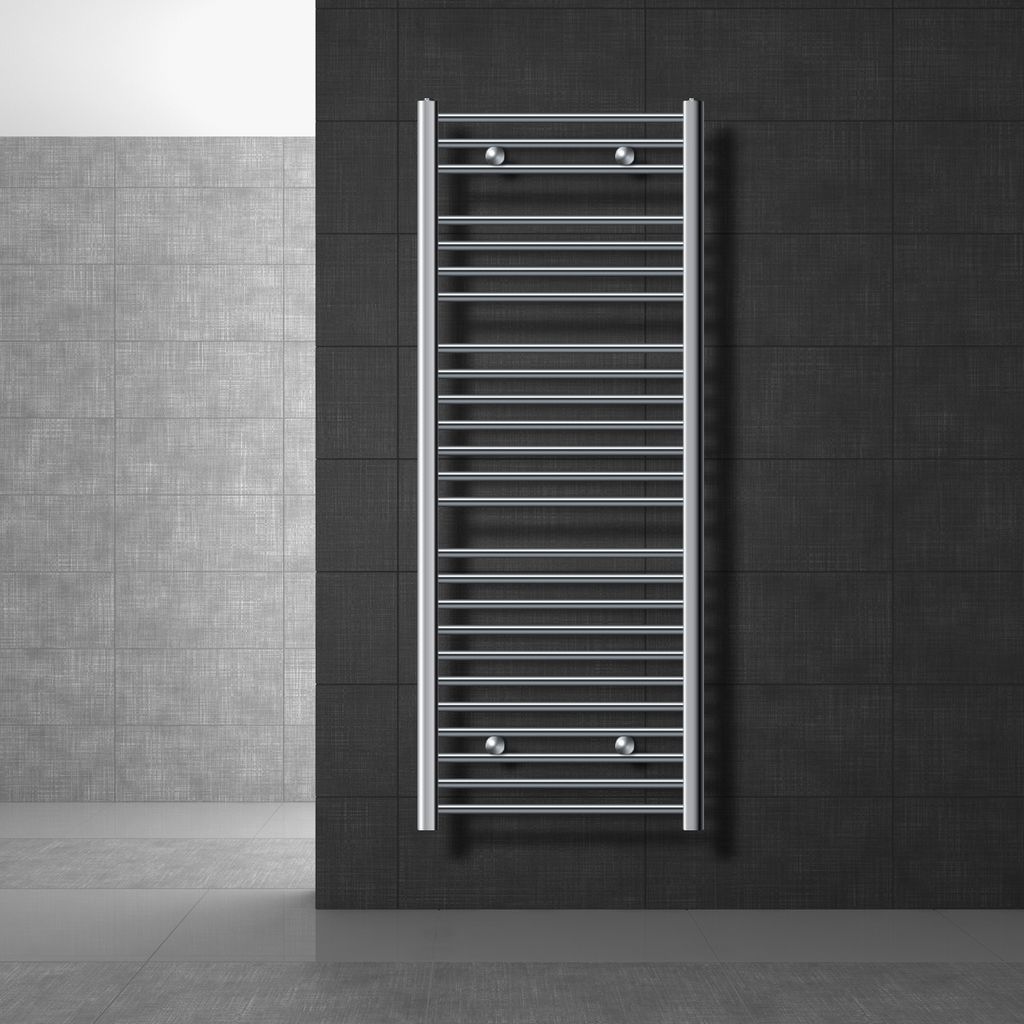 LuxeBath grzejnik łazienkowy 600 x 1500 mm - chrom - prosty Zdjęcie produktu 