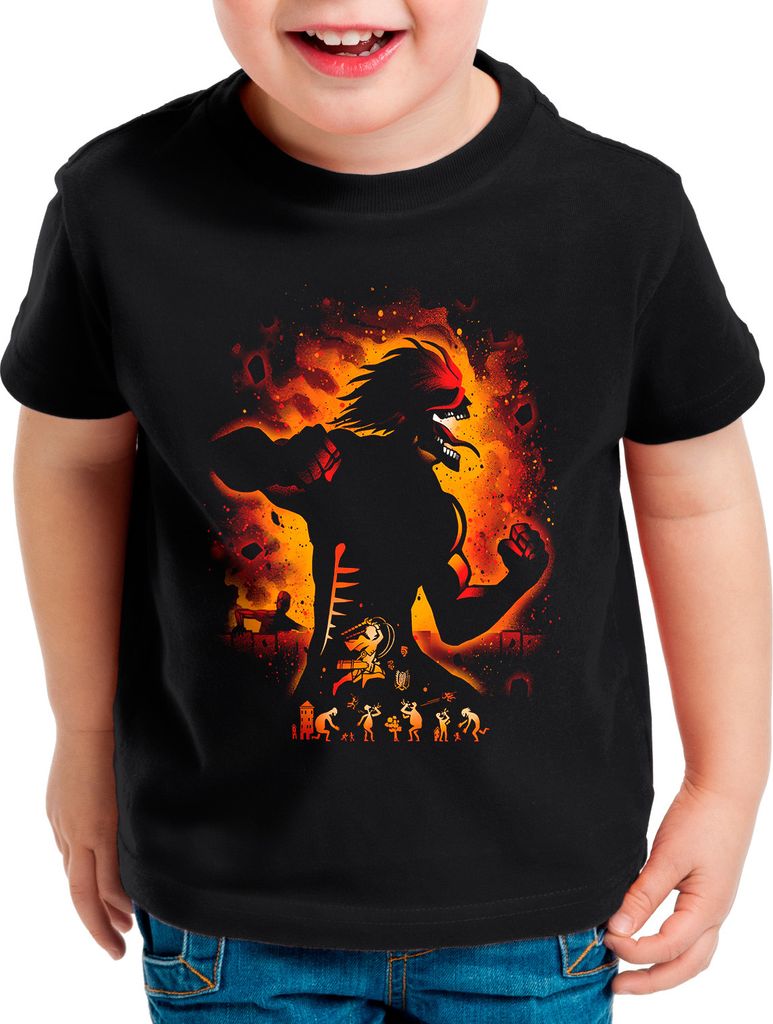 A.N.T. Save Mitras Kinder T-Shirt attack anime japan manga on titan aot