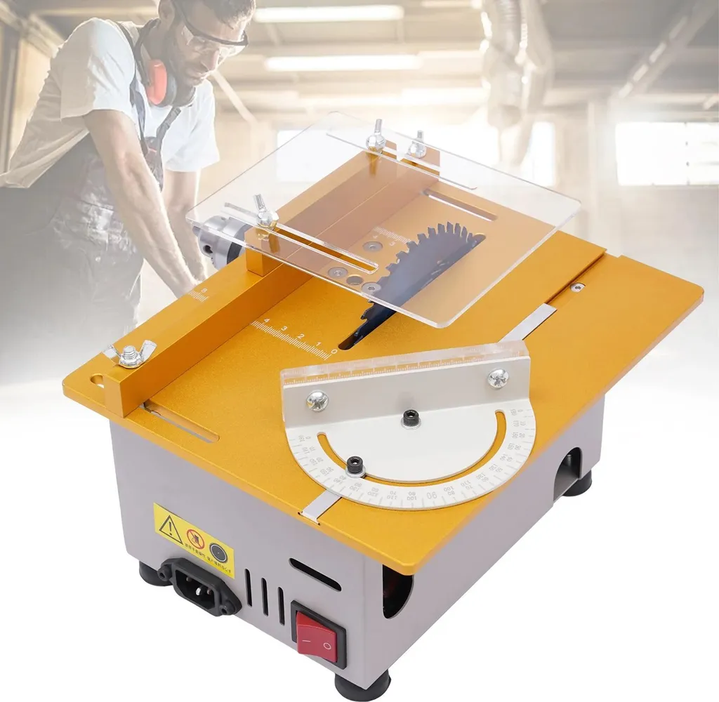 Mini-scie circulaire multifonctionnelle 300W 9000 tr/min modèle horizontal