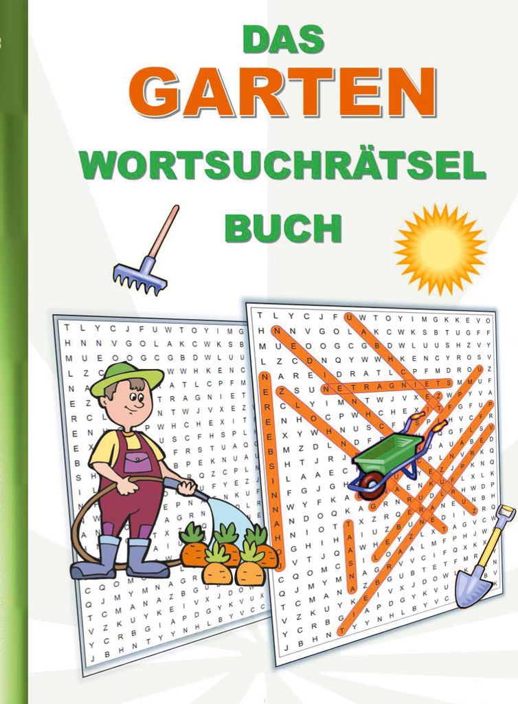 Das Garten Wortsuchrätsel Buch