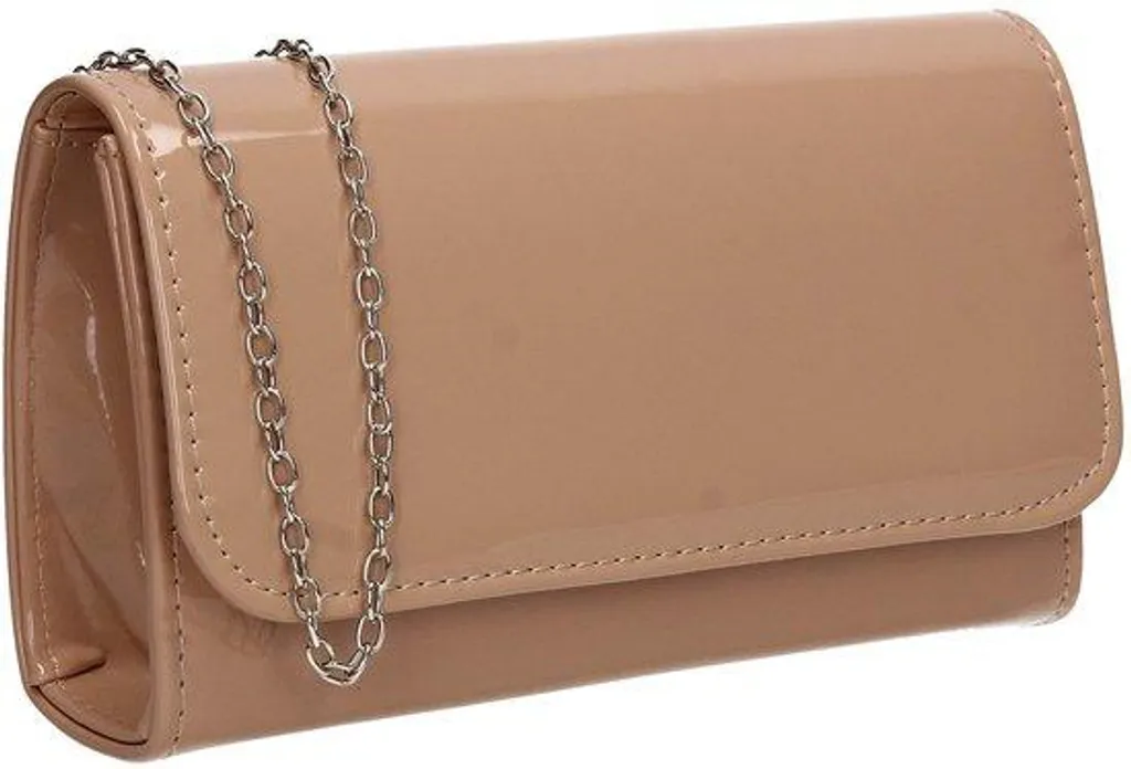 Sac à main pour femme nude anti-taches format compact et léger - Élise