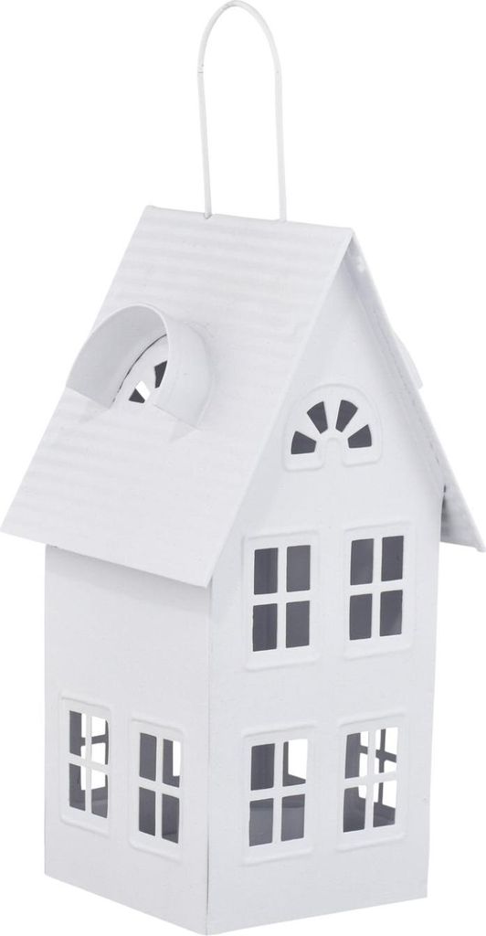 Marrakesch Teelichthalter Lichthaus Califo weiß 11cm | Produktbild 