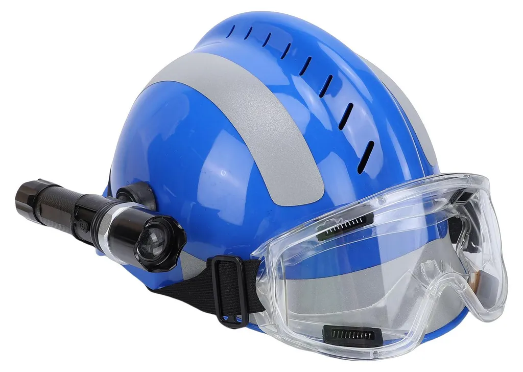 Casque de sécurité réfléchi avec lampe : protégez-vous dans le noir