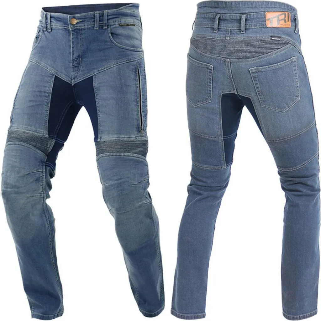 Jeans Moto Trilobite Parado Blue Monolayer Homme Bleu W30 L34 Slim