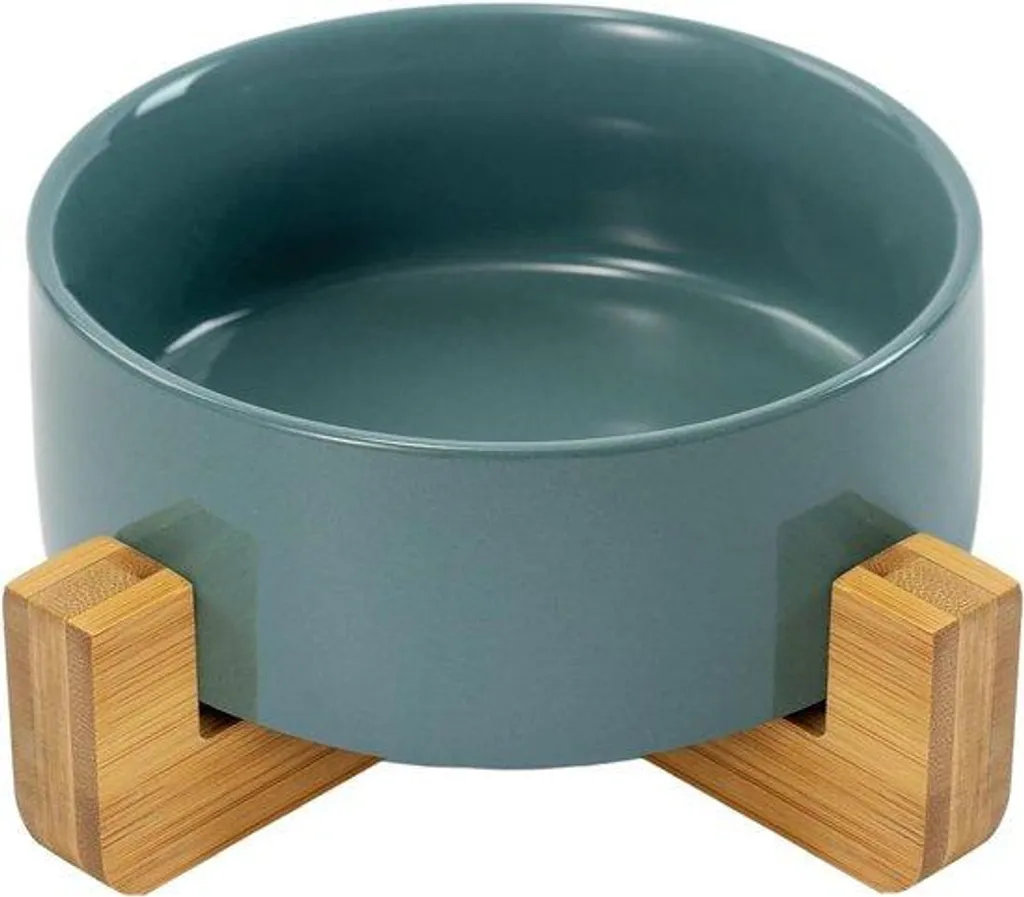 Gamelle céramique pour chien XL, grand récipient à eau et croquettes 1.8L