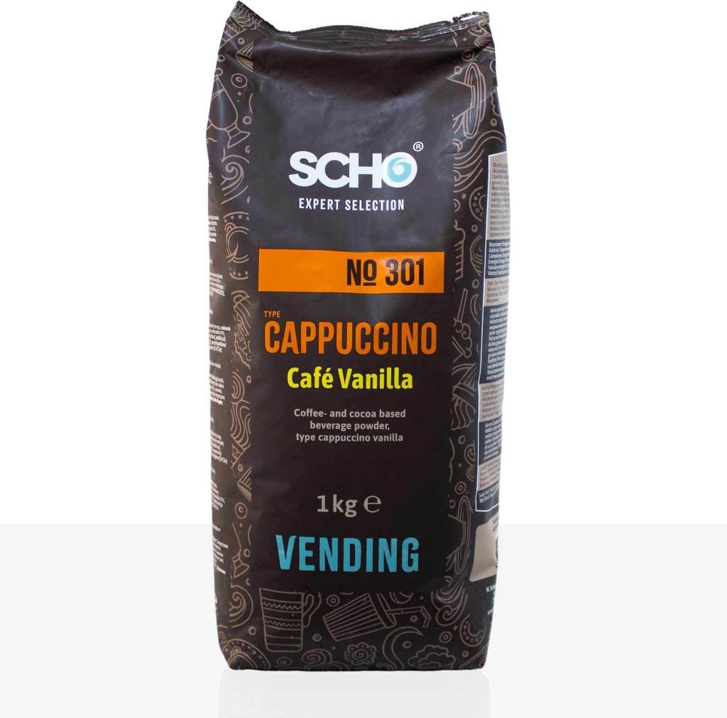 Scho No. 301 Cappuccino Cafe Vanilla 1kg Vanille