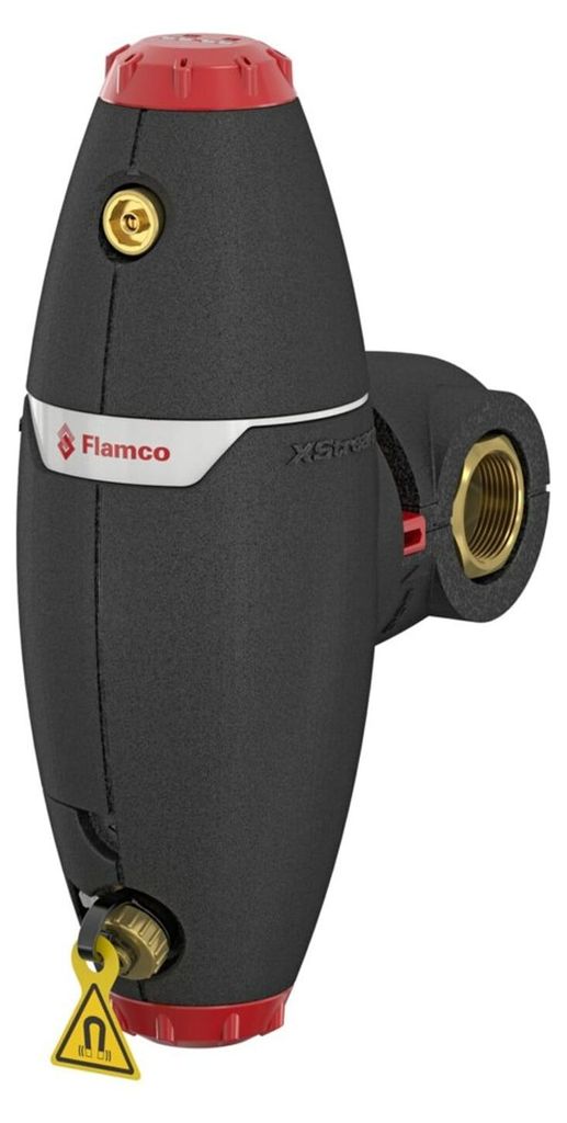 FLAMCO 11063 XStream Vent-Clean 1 1/4F Separatore d'aria e Immagine del prodotto 