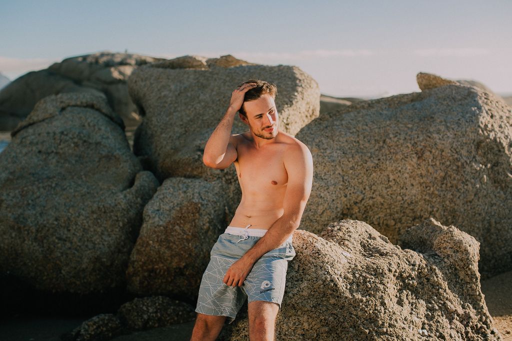 GUGGEN Mountain Badehose für Herren