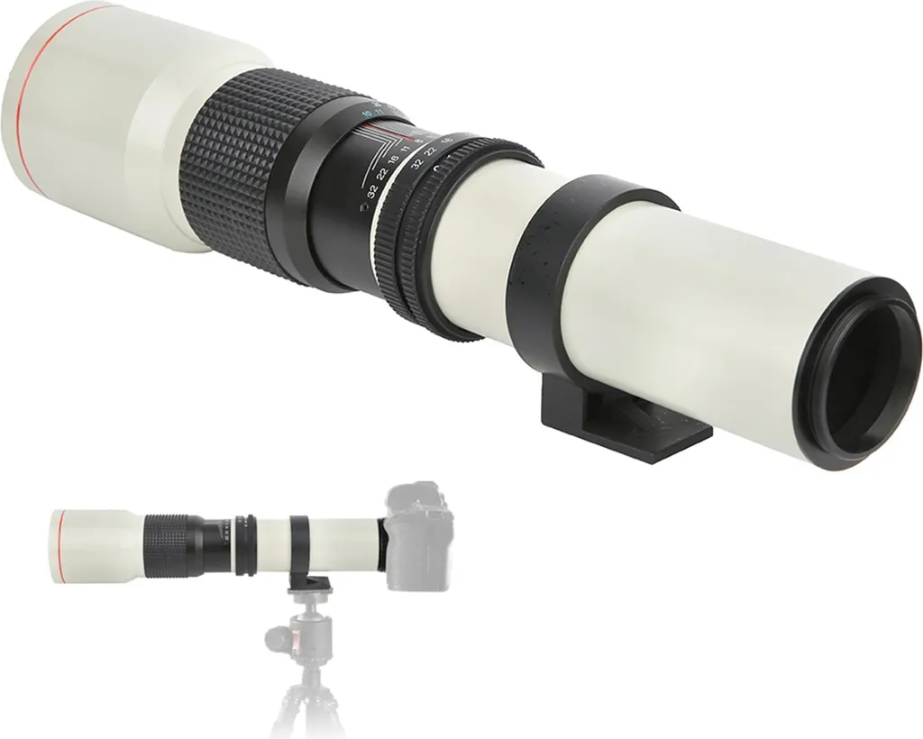 Obiettivo 500mm f/8 Manual Focus per Olympus OM - Ottica Premium