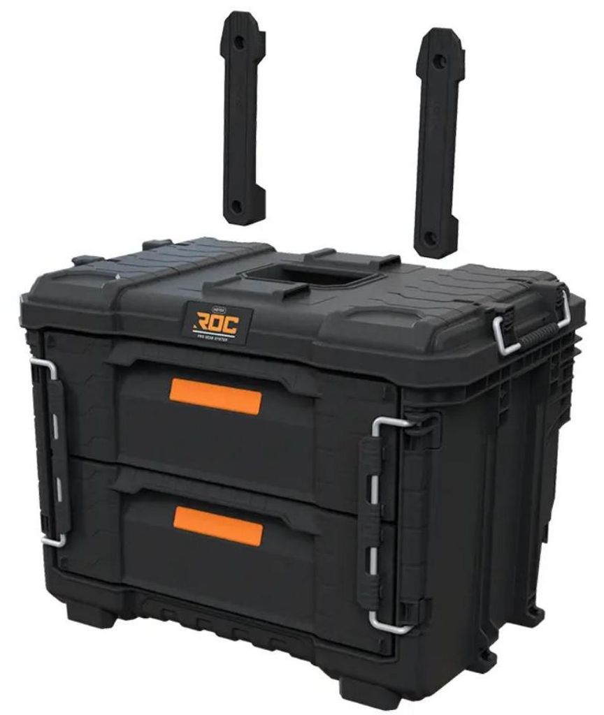 KETER ROC PRO GEAR 2.0 Werkzeugkasten – 2 Schubladen – KT Produktbild 