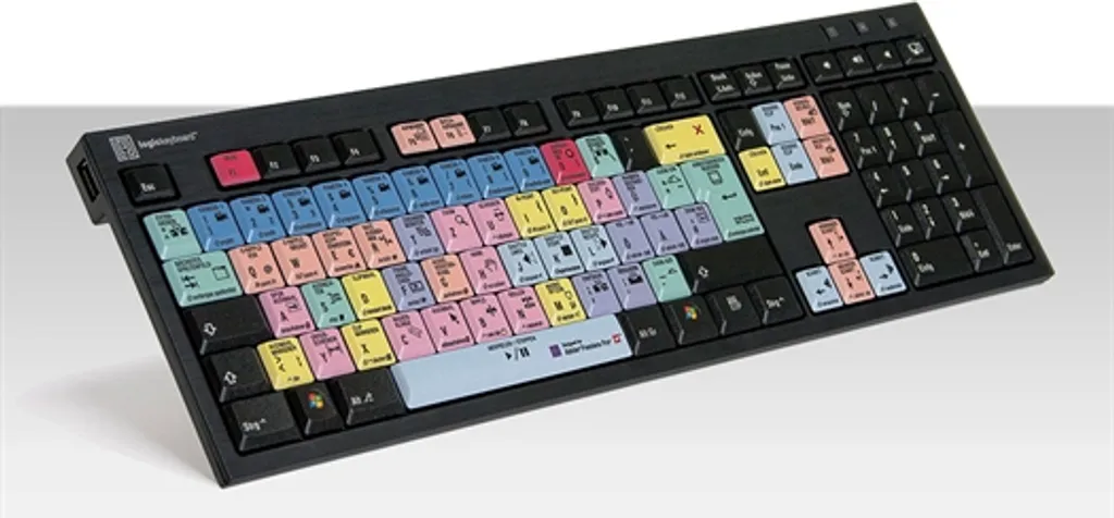 Logickeyboard Adobe Premiere Pro CC QWERTZ Allemand LKB-PPROCC-BJPU-DE