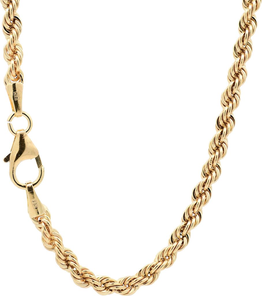Goldkette Kordelkette Armkette Breite 2,7 mm 19 cm 585-14 Produktbild 