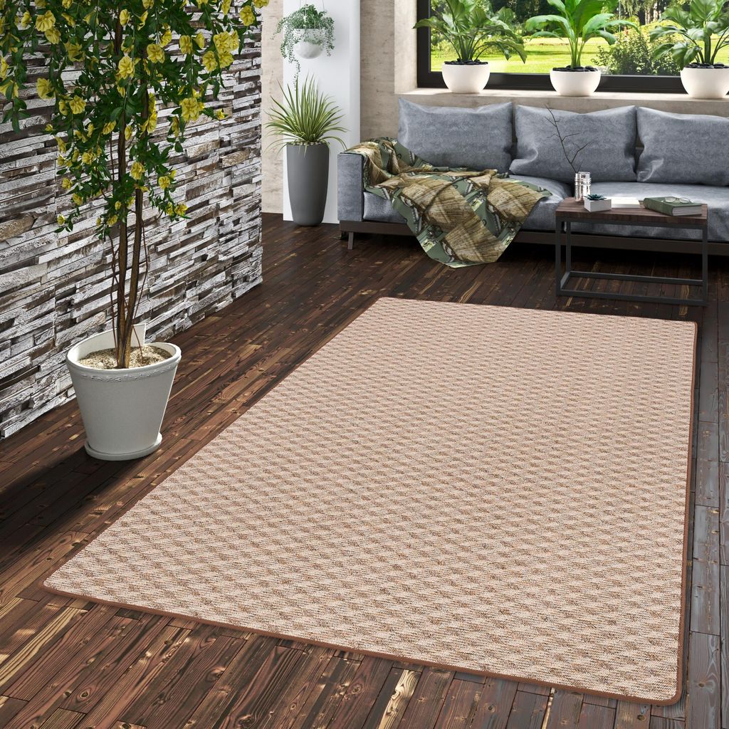 Schlingen Teppich Modern Diamond Karamell, Größe:200x300 cm Produktbild 