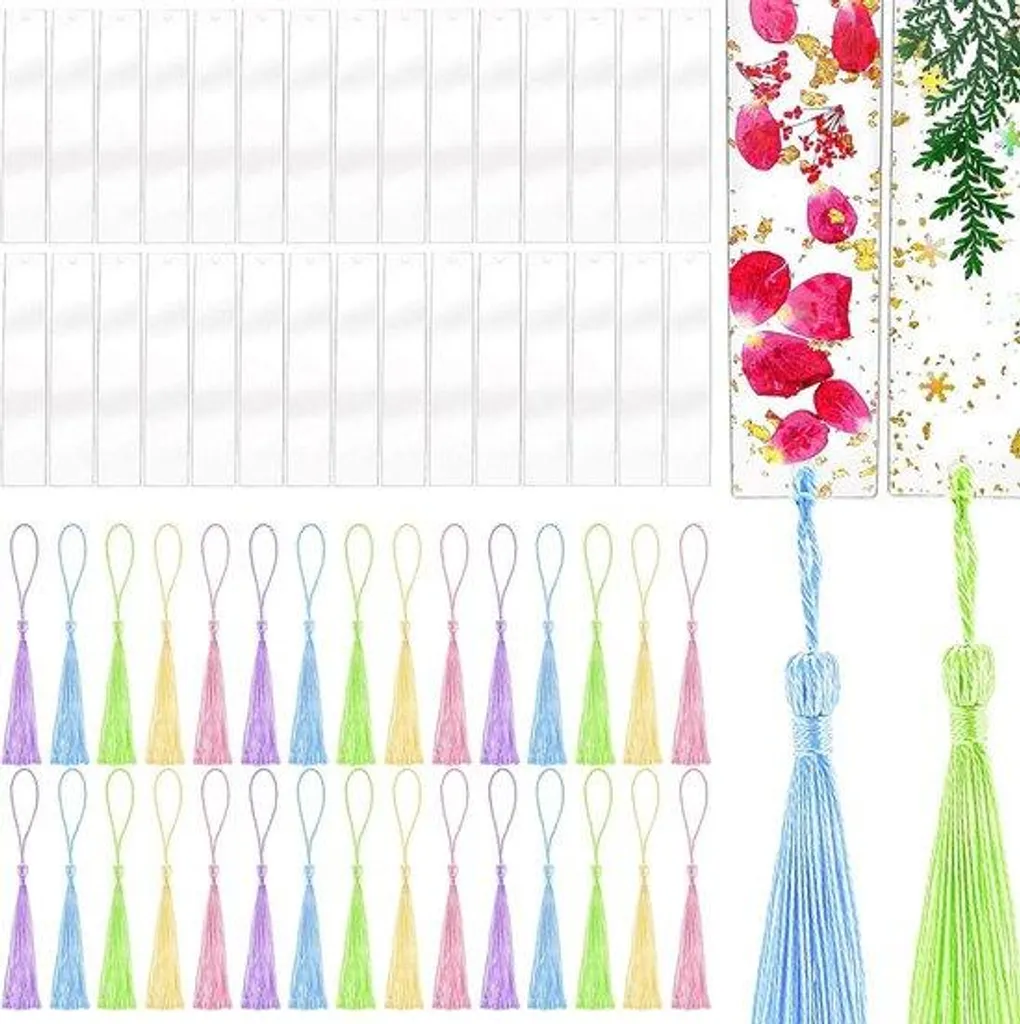 Étiquettes cadeaux lumineuses et marque-pages en acrylique de 12cm