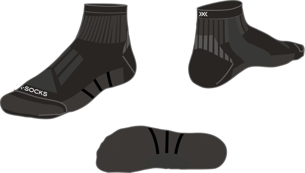 X-SOCKS Core Sport Light Knöchel – O-Ring-Kompressionsbandage für gezielte Stabilität, Komfort & Leistungssteigerung – Perfekt für intensiv...