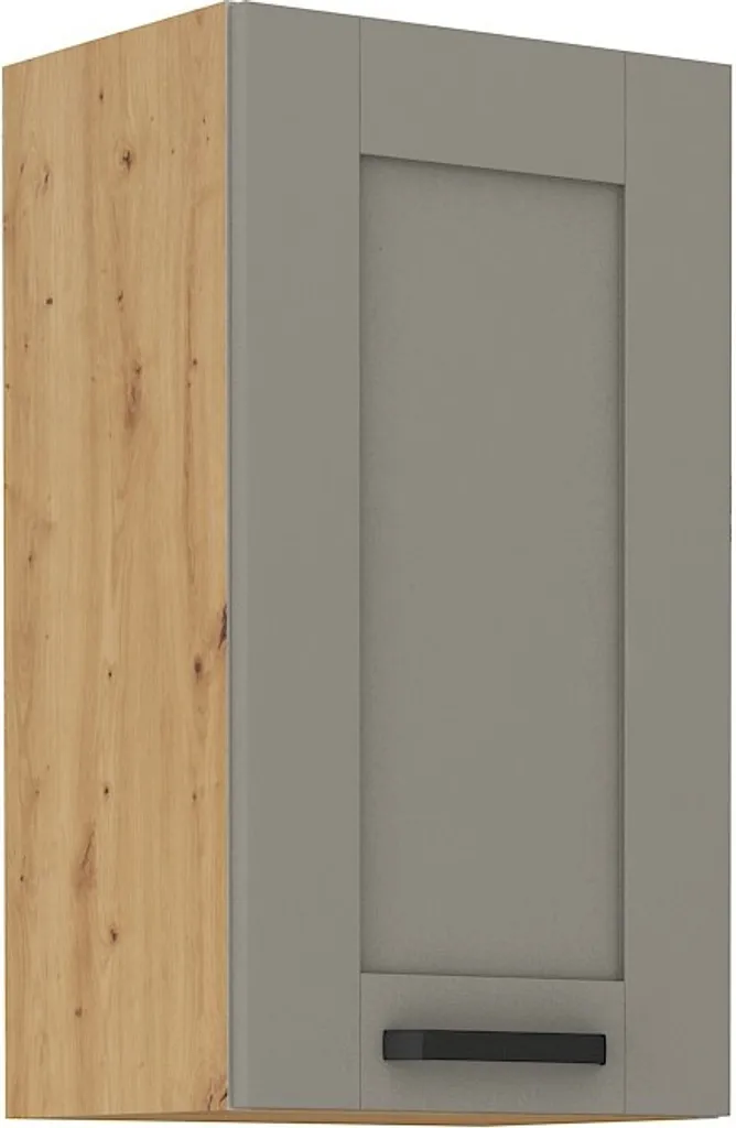 Pensile Cucina LAILI 40 cm - Grigio Chiaro / Rovere Artisan | Robusto