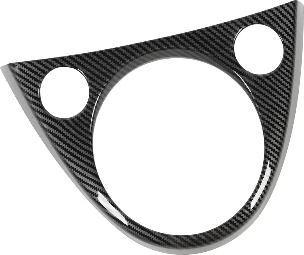 Cache Levier de Vitesses 500 Abarth - Revêtement Carbone 3D à Coller - 3