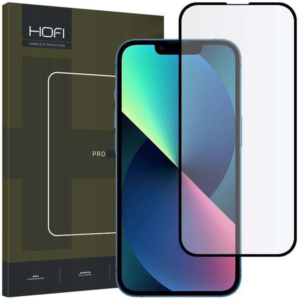 Tepelné Sklo Hofi Glass Pro+ voor iPhone 13 / 13 Pro, zwart Productafbeelding 