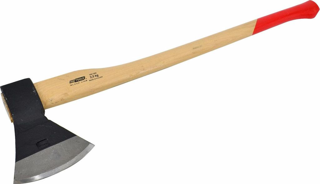 Awtools siekiera ciesielska 2,5kg trzonek drewniany schwarze Linie