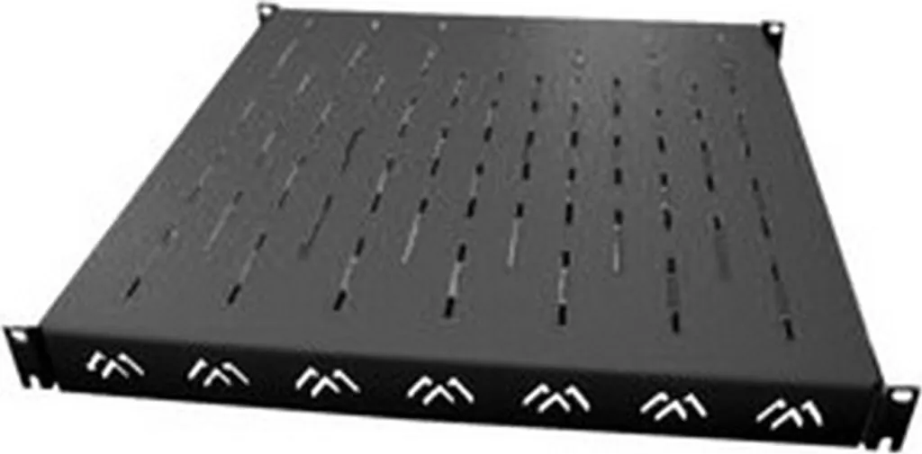 Panneau de brassage modulaire apraNET VARIplain en acier noir - 2