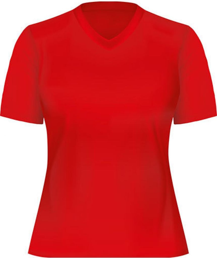 Damen Funktions-Shirt Damen - Farbe: Red - Größe: XL