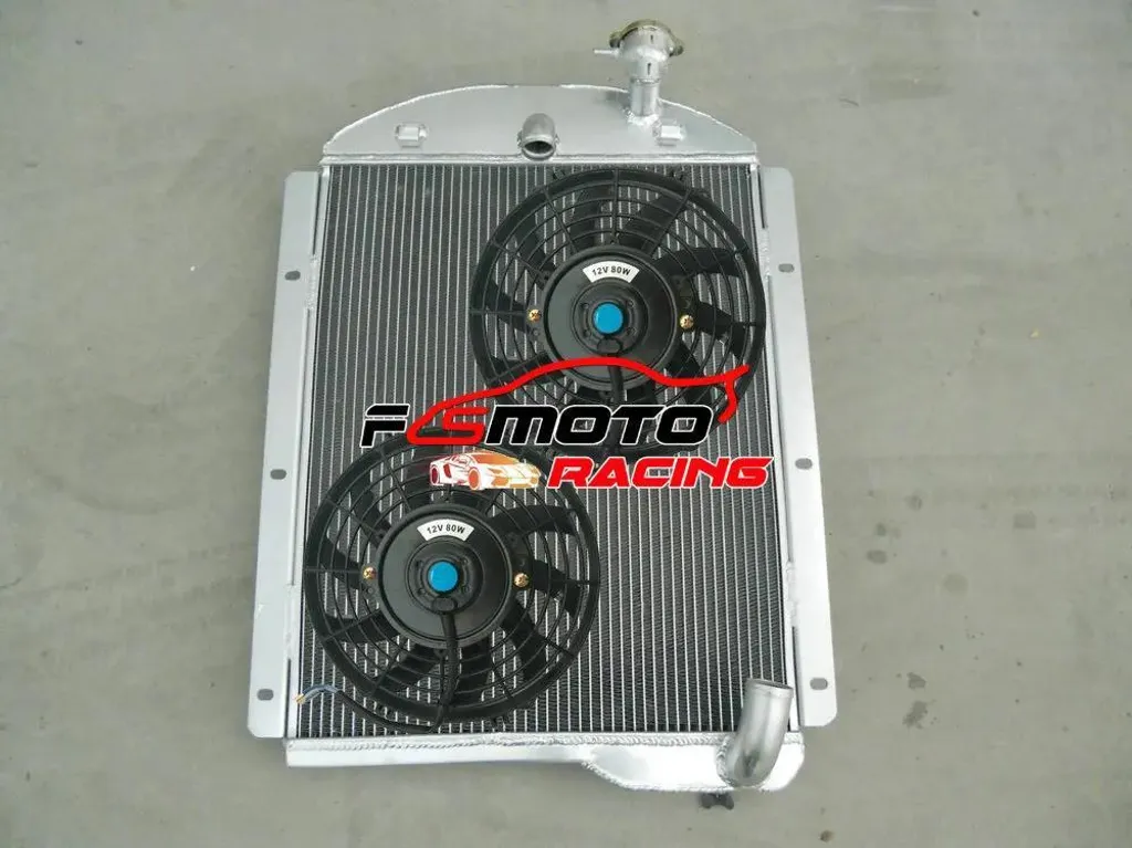 Solution Anti-Surchauffe Radiateur Aluminium Performant et 2 Ventilateurs
