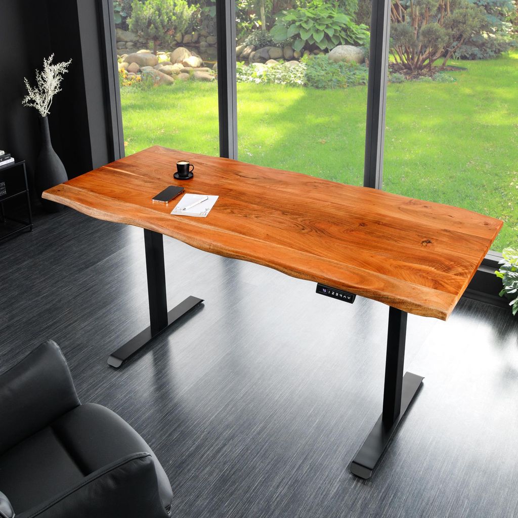 riess-ambiente Höhenverstellbarer Schreibtisch MAMMUT 180cm Produktbild 
