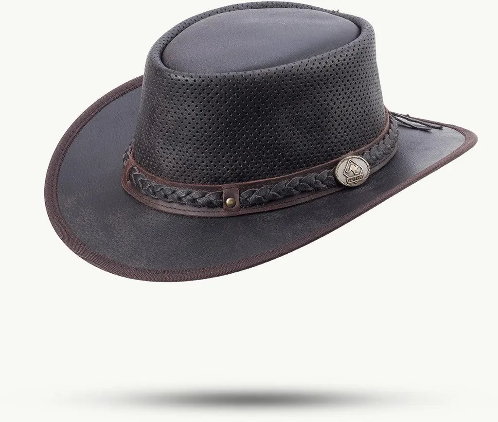 Scippis Springbrook Air Hat: Qualità Professionale in Pelle