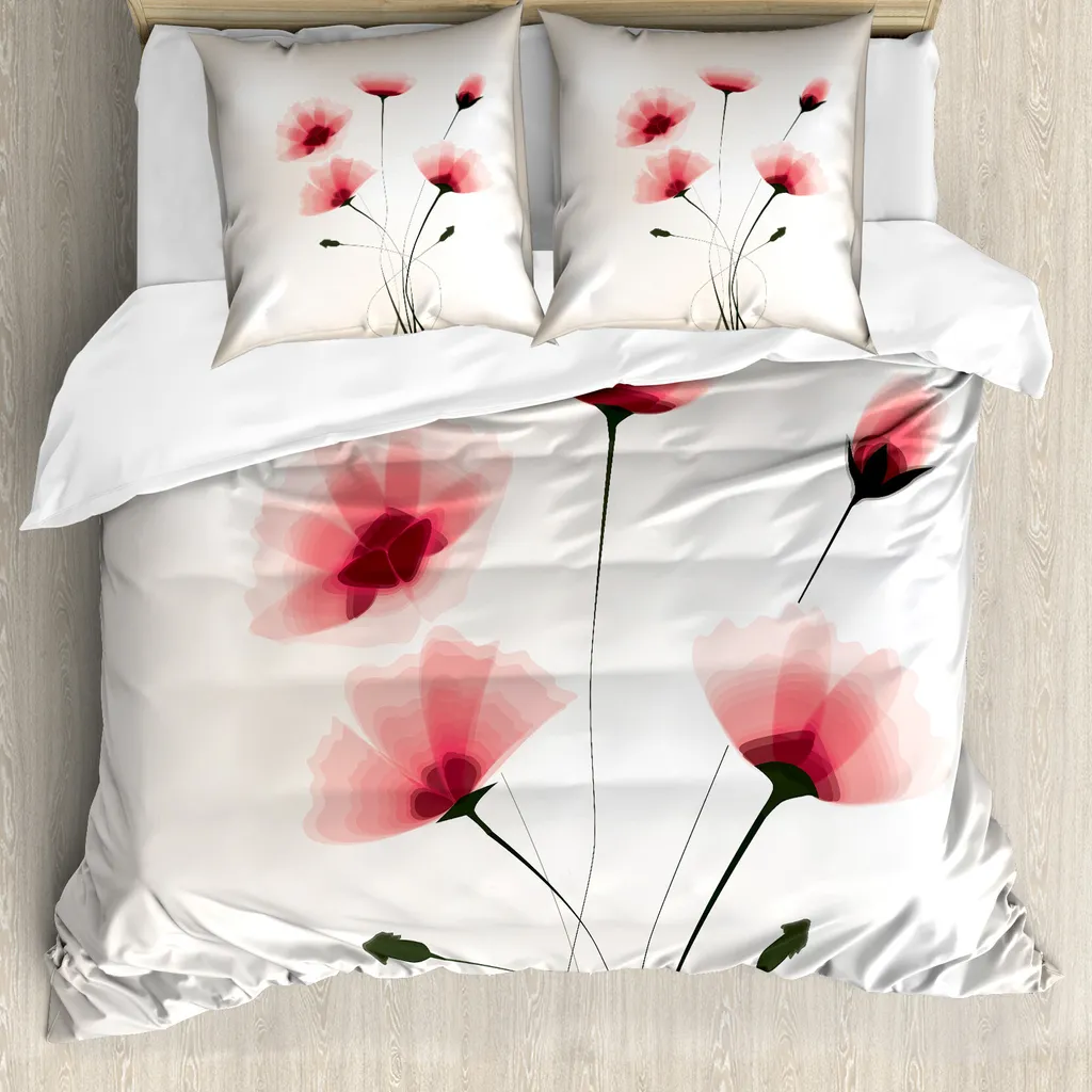 Copripiumino Singolo Abakuhaus 155x220 - Anti-Acari e Design Floreale