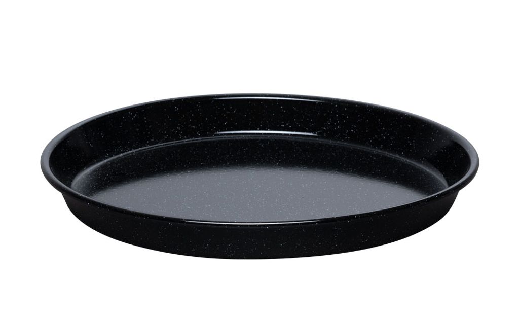 RIESS 0648-022 Pizzablech Ø 28 cm, Emaille Produktbild 