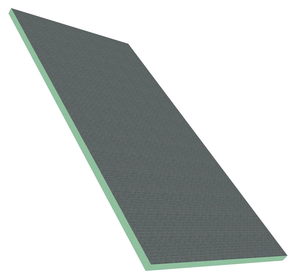 Duschspa 125x60cm XPS-Bauplatte 25mm wasserdichte Produktbild 