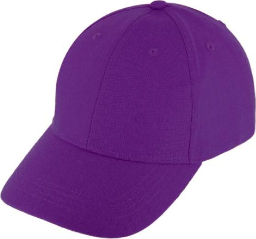 Damen Baseball-Cap aus Leinen und Baumwolle von Fiebig, lila, Gr. Einheitsgröße