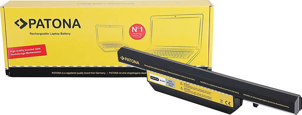 Batteria PATONA compatibile con CLEVO W155eu W155u W550 Serie Aquado